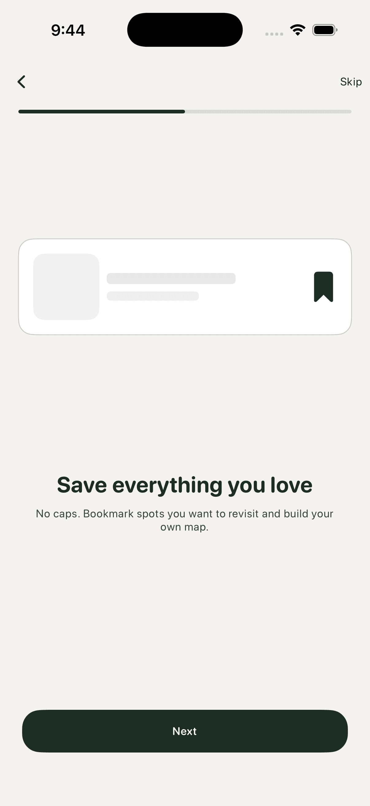Spot Pro unlimited bookmarks feature